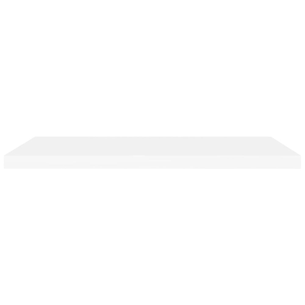 Wandschap zwevend 90x23,5x3,8 cm MDF wit MeubelReus
