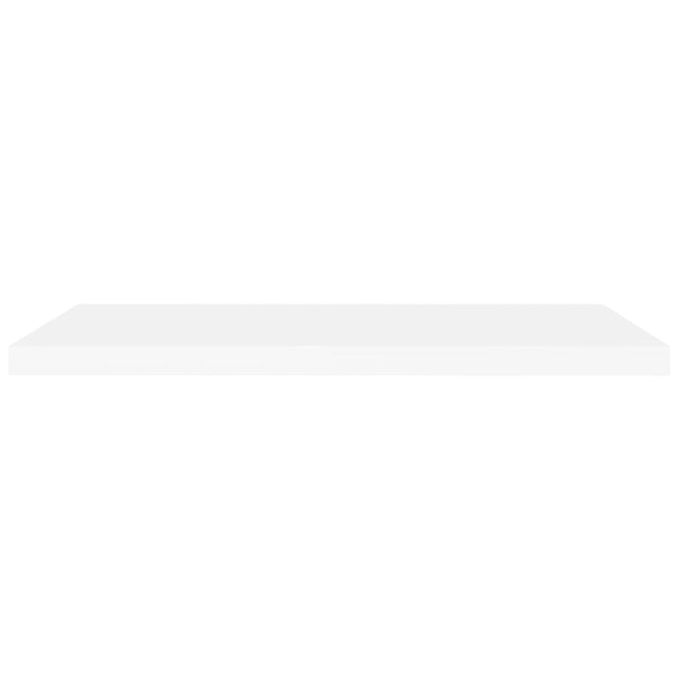 Wandschap zwevend 90x23,5x3,8 cm MDF wit MeubelReus