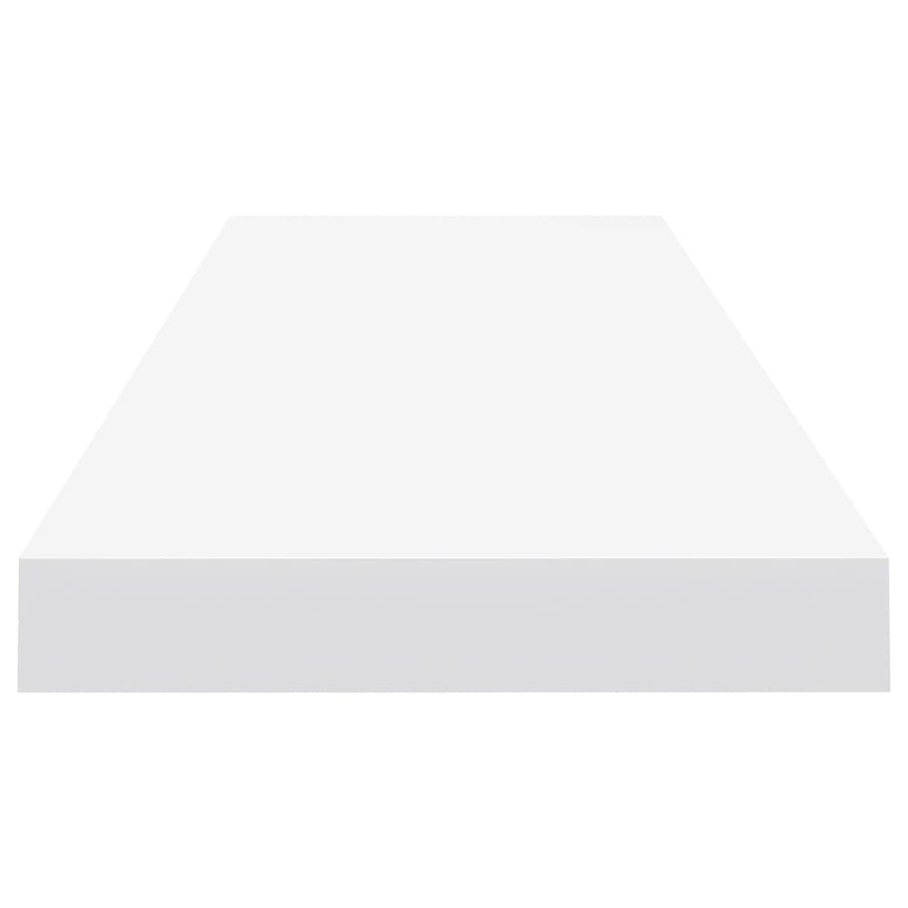 Wandschap zwevend 90x23,5x3,8 cm MDF wit MeubelReus