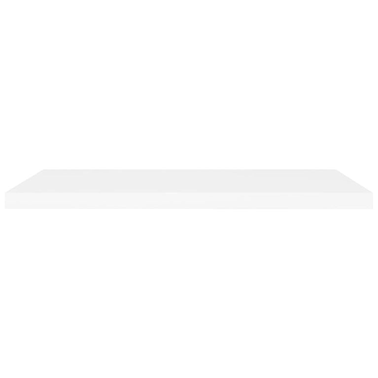 Wandschappen zwevend 2 st 90x23,5x3,8 cm MDF wit MeubelReus