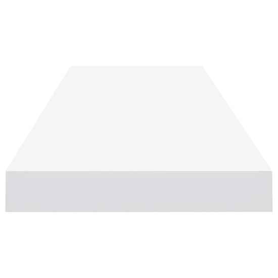 Wandschappen zwevend 2 st 90x23,5x3,8 cm MDF wit MeubelReus