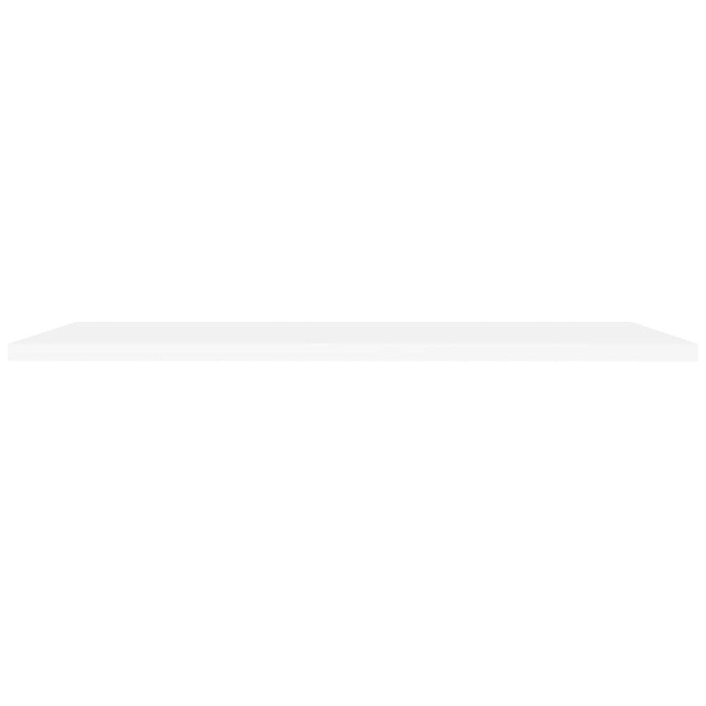 Wandschappen zwevend 2 st 120x23,5x3,8 cm MDF wit MeubelReus
