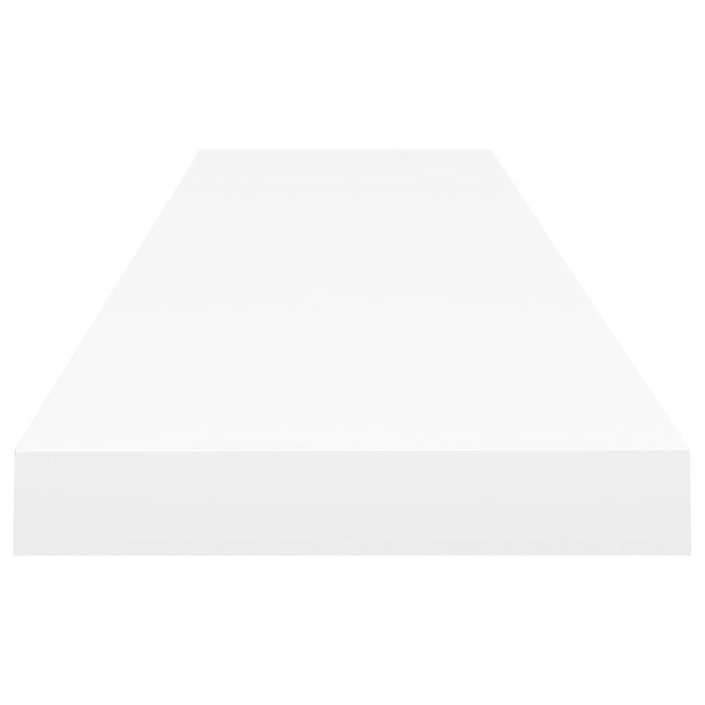 Wandschappen zwevend 4 st 120x23,5x3,8 cm MDF wit MeubelReus