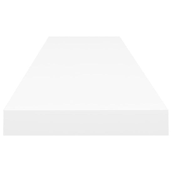Wandschappen zwevend 4 st 120x23,5x3,8 cm MDF wit MeubelReus