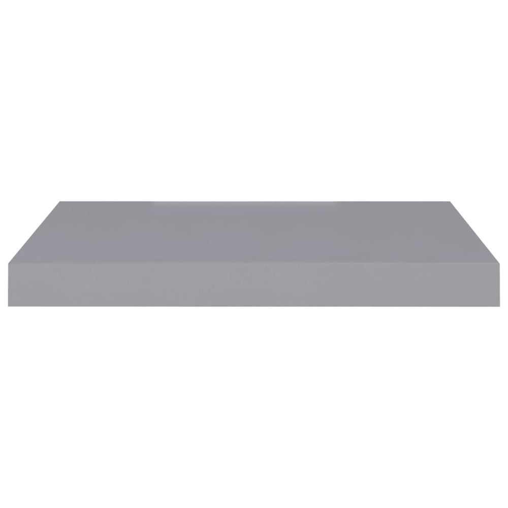 Wandschap zwevend 50x23x3,8 cm MDF grijs MeubelReus