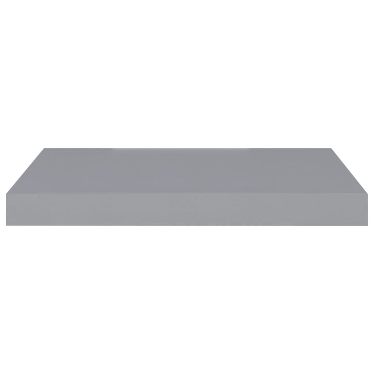 Wandschap zwevend 50x23x3,8 cm MDF grijs MeubelReus
