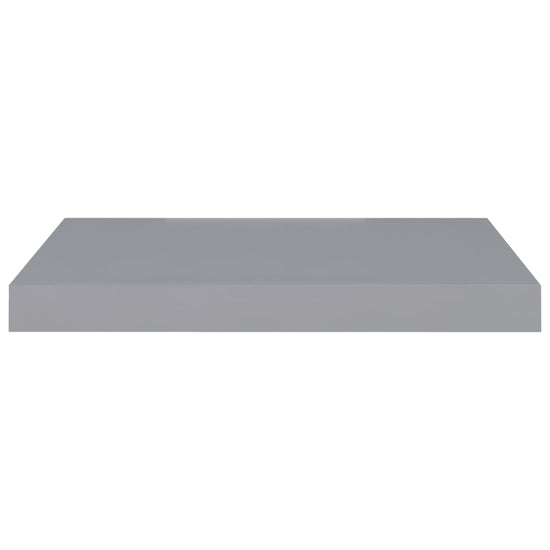 Wandschappen zwevend 4 st 50x23x3,8 cm MDF grijs MeubelReus