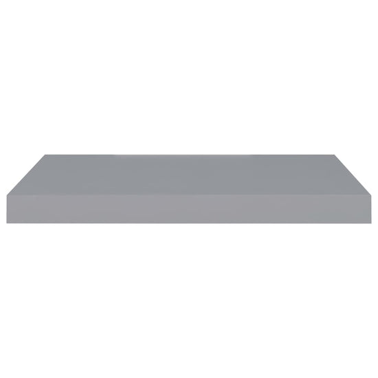 Wandschappen zwevend 4 st 60x23,5x3,8 cm MDF grijs MeubelReus