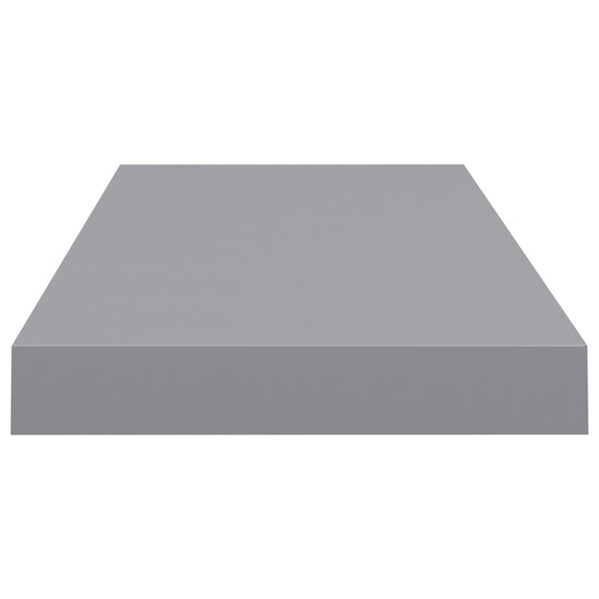 Wandschappen zwevend 4 st 60x23,5x3,8 cm MDF grijs MeubelReus