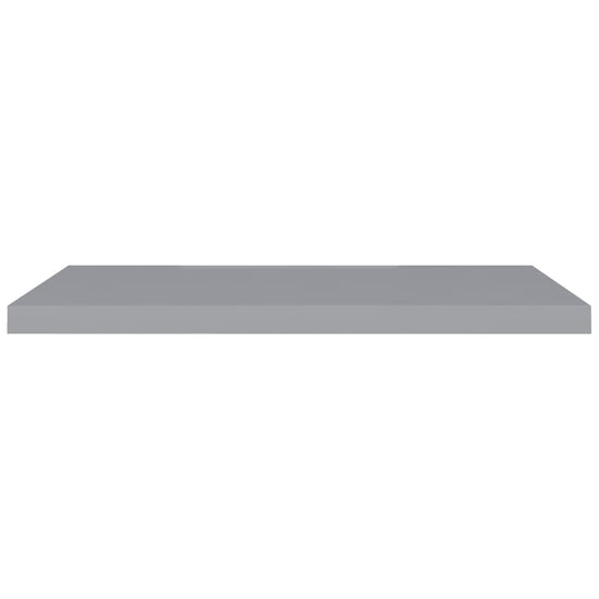 Wandschappen zwevend 4 st 90x23,5x3,8 cm MDF grijs MeubelReus