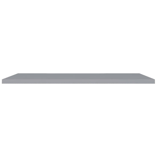 Wandschappen zwevend 2 st 120x23,5x3,8 cm MDF grijs MeubelReus