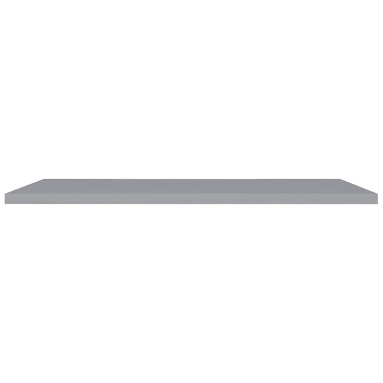 Wandschappen zwevend 4 st 120x23,5x3,8 cm MDF grijs MeubelReus