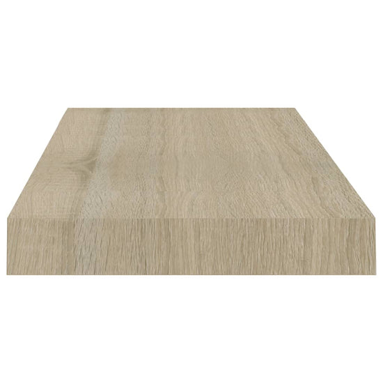 Wandschappen zwevend 4 st 50x23x3,8 cm MDF eikenkleurig MeubelReus