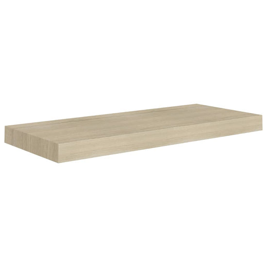 Wandschappen zwevend 4 st 60x23,5x3,8 cm MDF eikenkleurig MeubelReus