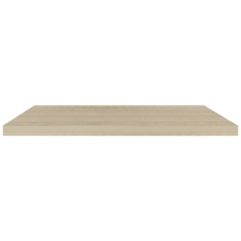 Wandschap zwevend 90x23,5x3,8 cm MDF eikenkleurig MeubelReus
