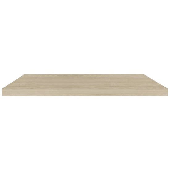 Wandschappen zwevend 4 st 90x23,5x3,8 cm MDF eikenkleurig MeubelReus
