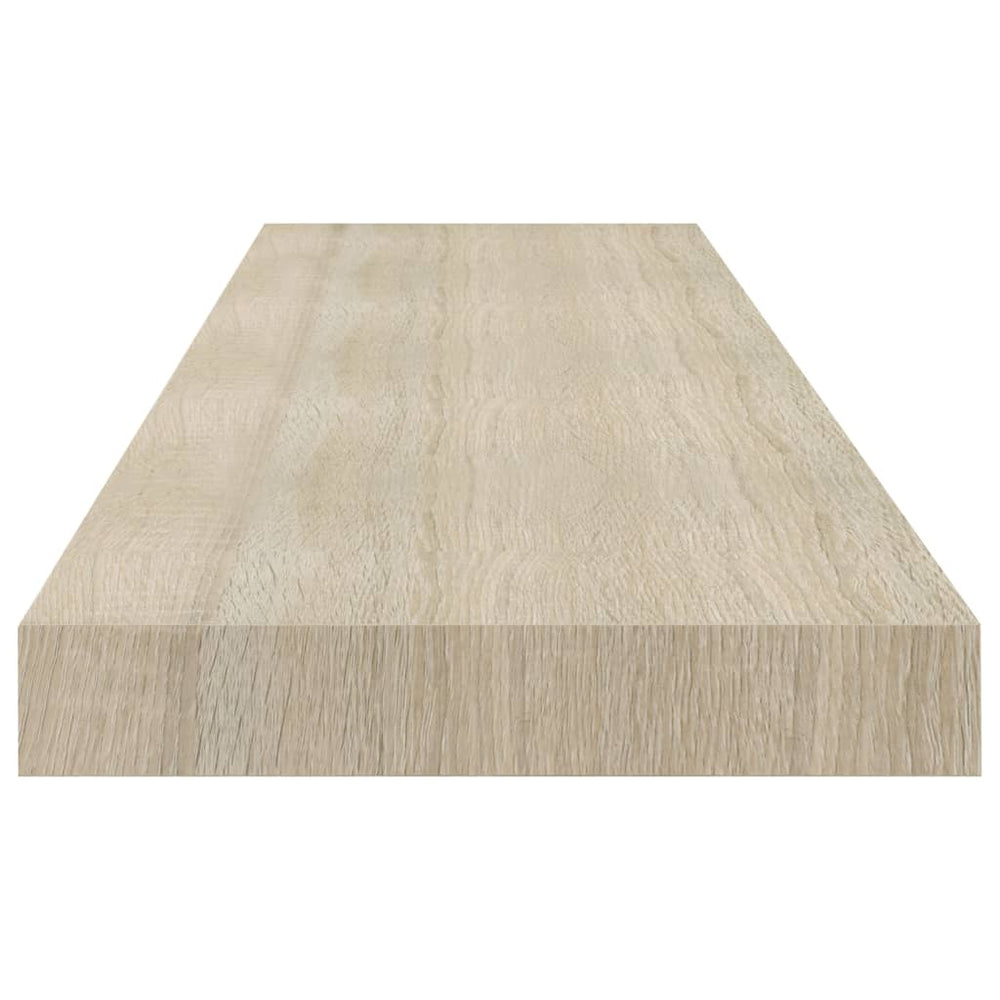 Wandschappen zwevend 4 st 90x23,5x3,8 cm MDF eikenkleurig MeubelReus