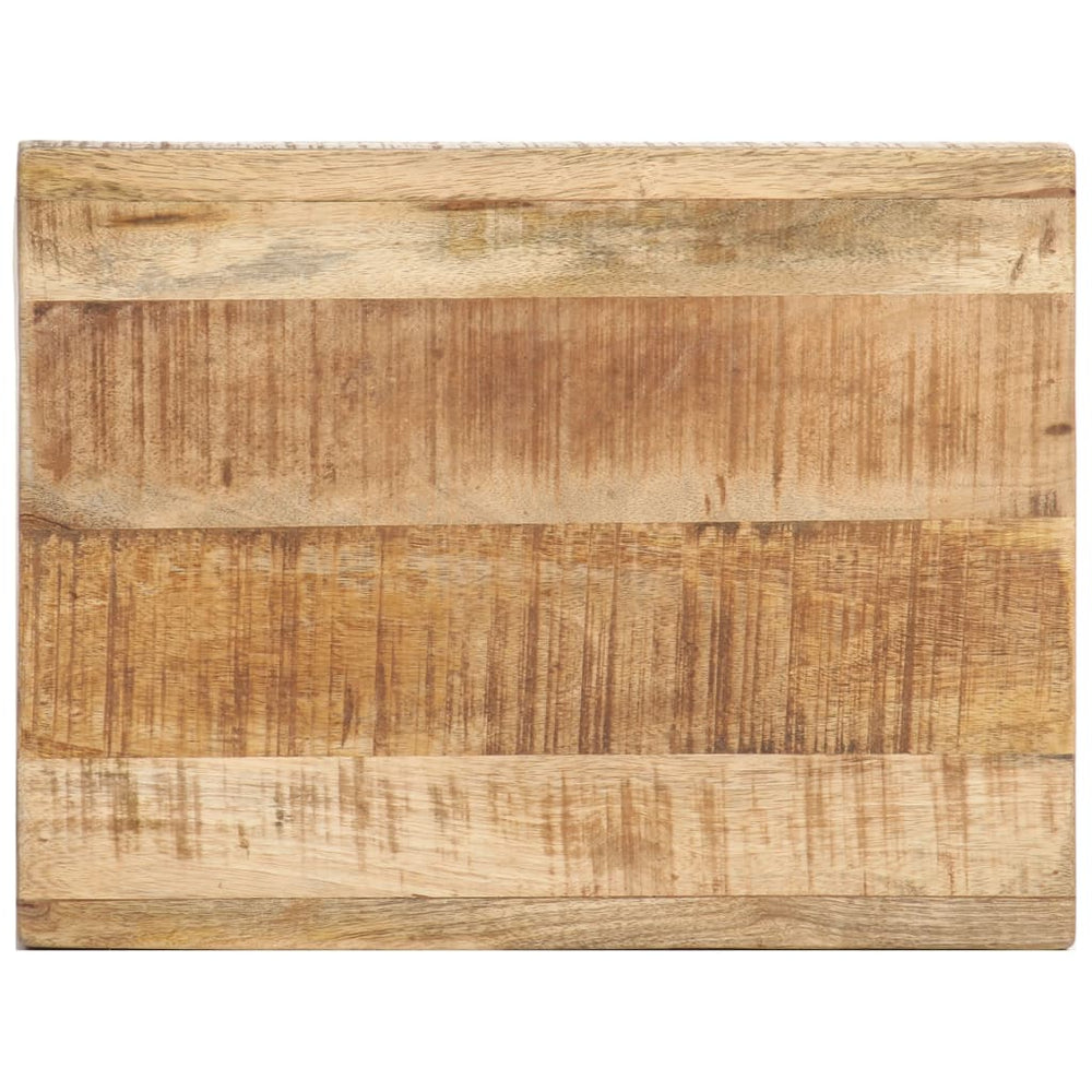 Bijzettafel 40x30x50 cm massief ruw mangohout MeubelReus