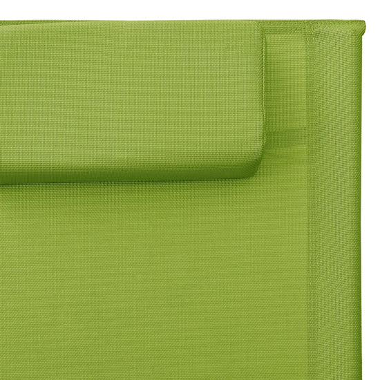 Ligbed textileen groen en grijs MeubelReus