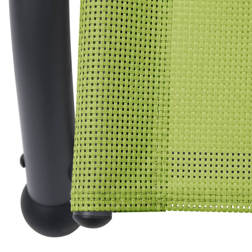 Ligbed tweepersoons met luifel textileen groen MeubelReus