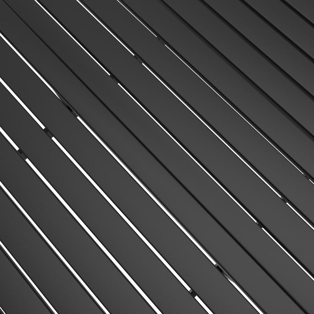 Tuintafel 140x80x72 cm staal antraciet MeubelReus