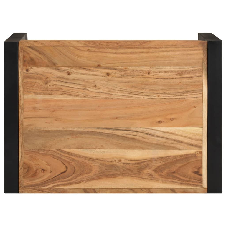 3-delige Tafeltjesset massief hout met sheesham afwerking MeubelReus