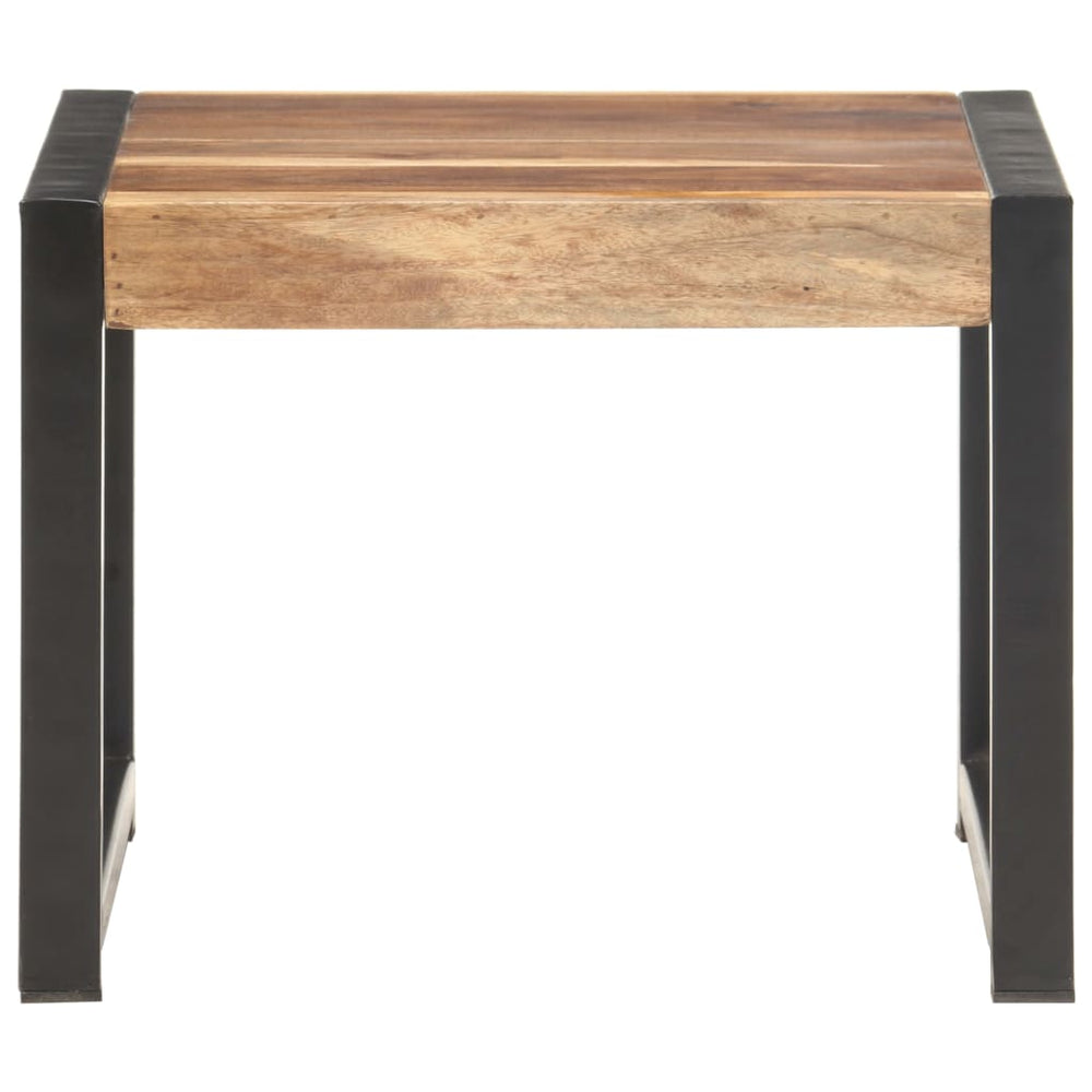 3-delige Tafeltjesset massief hout met sheesham afwerking MeubelReus