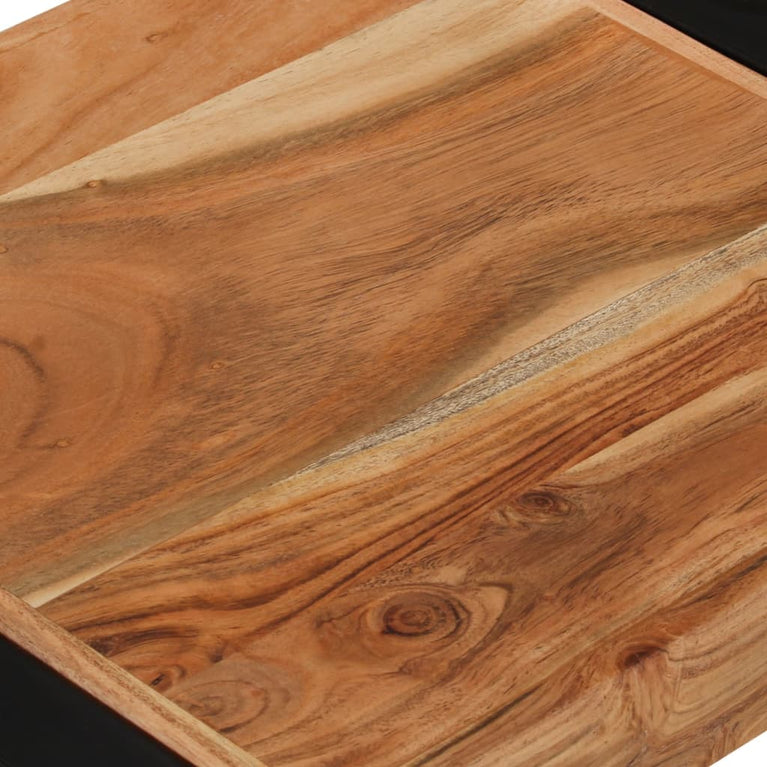 3-delige Tafeltjesset massief hout met sheesham afwerking MeubelReus