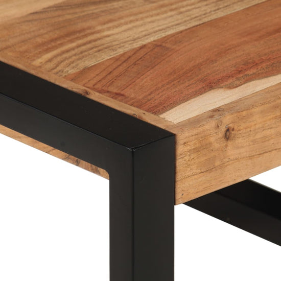 3-delige Tafeltjesset massief hout met sheesham afwerking MeubelReus