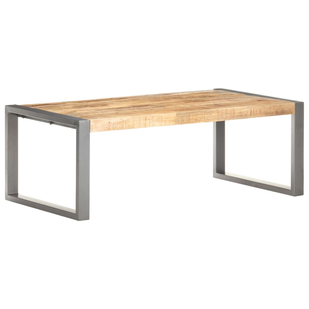 Salontafel 110x60x40 cm ruw mangohout MeubelReus