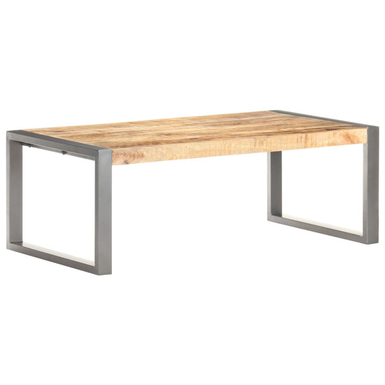 Salontafel 110x60x40 cm ruw mangohout MeubelReus