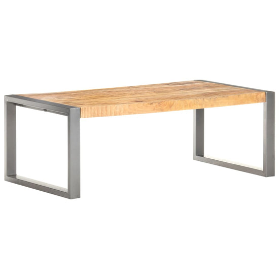 Salontafel 110x60x40 cm ruw mangohout MeubelReus