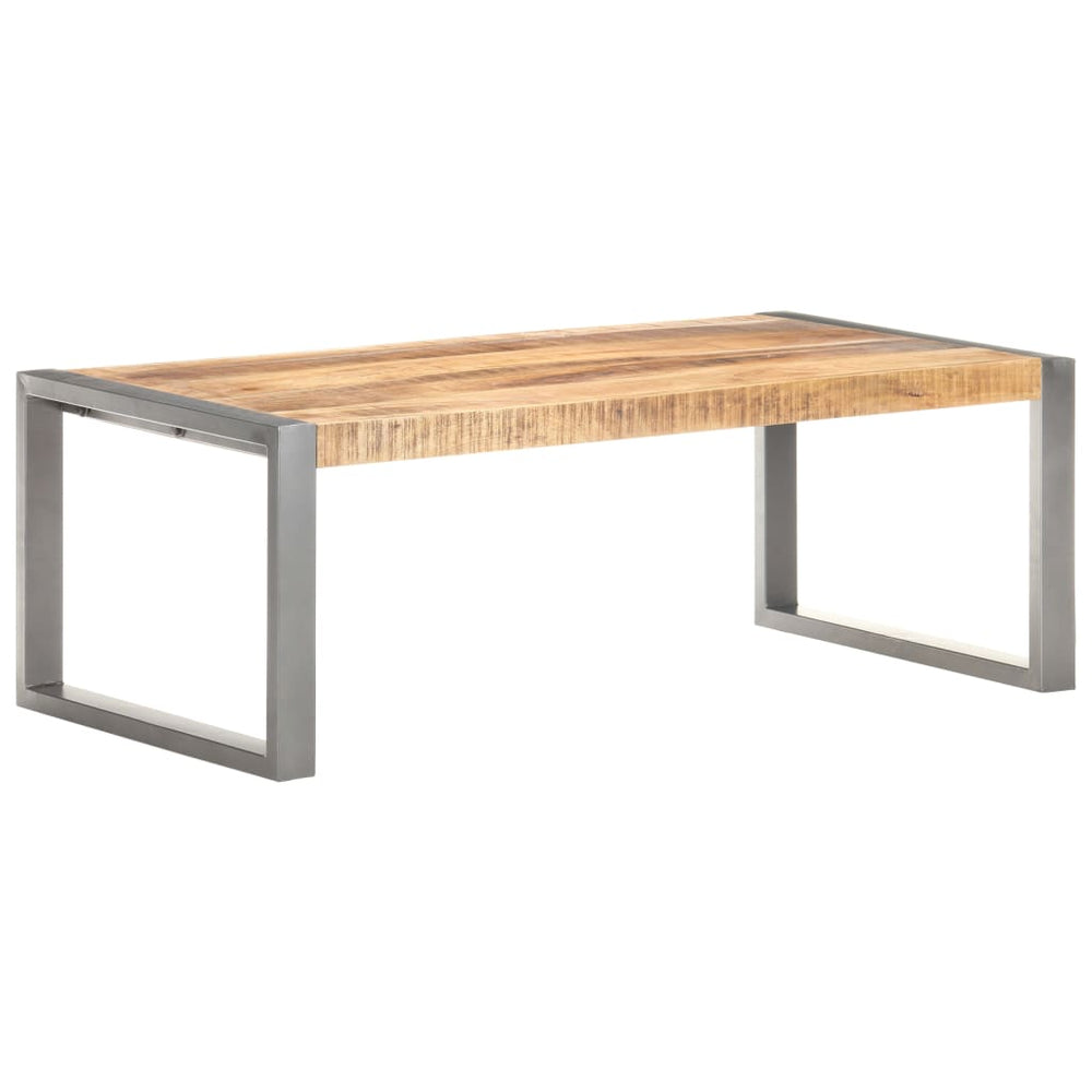 Salontafel 110x60x40 cm ruw mangohout MeubelReus