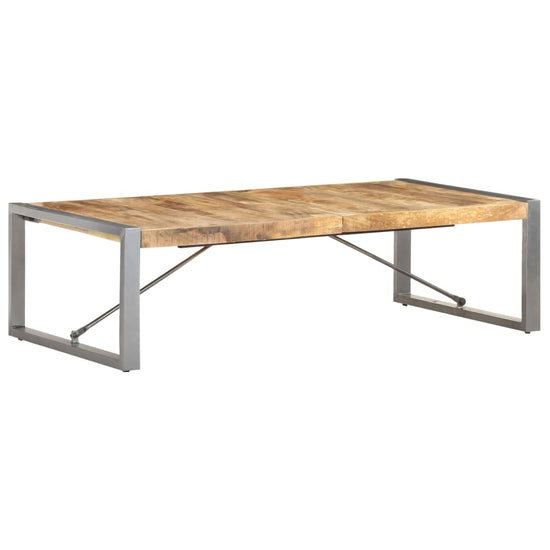 Salontafel 140x70x40 cm ruw mangohout MeubelReus