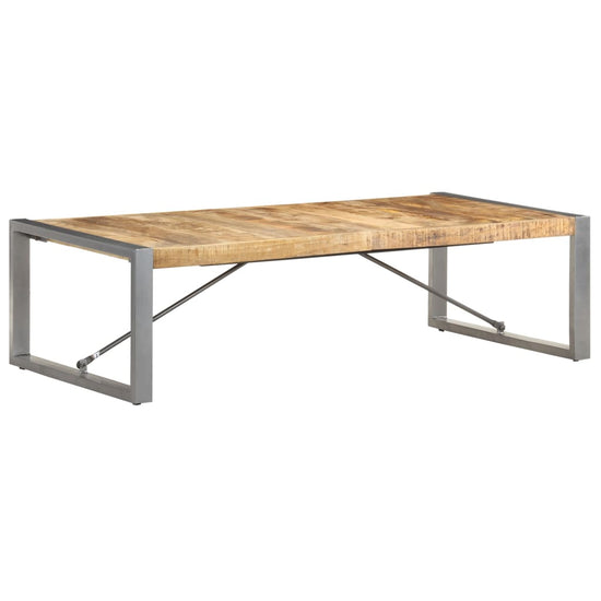 Salontafel 140x70x40 cm ruw mangohout MeubelReus