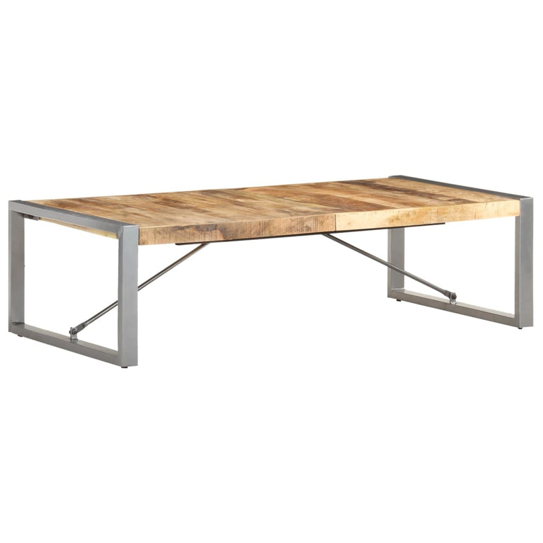 Salontafel 140x70x40 cm ruw mangohout MeubelReus