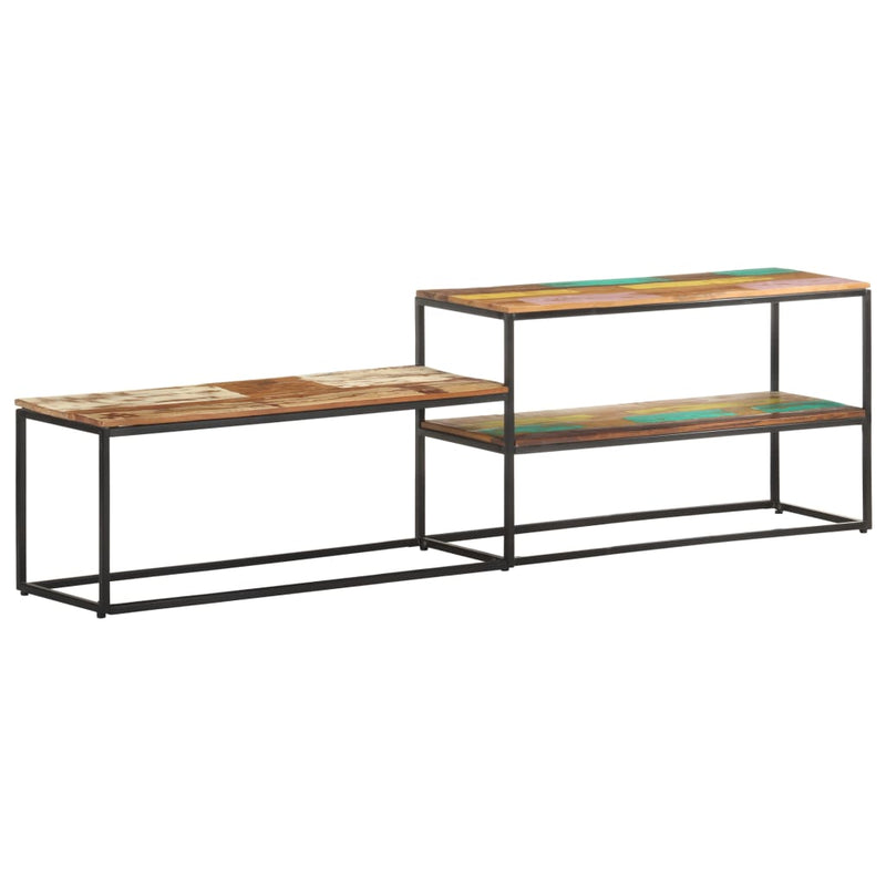 Tv-meubel 180x30x50 cm massief gerecycled hout MeubelReus