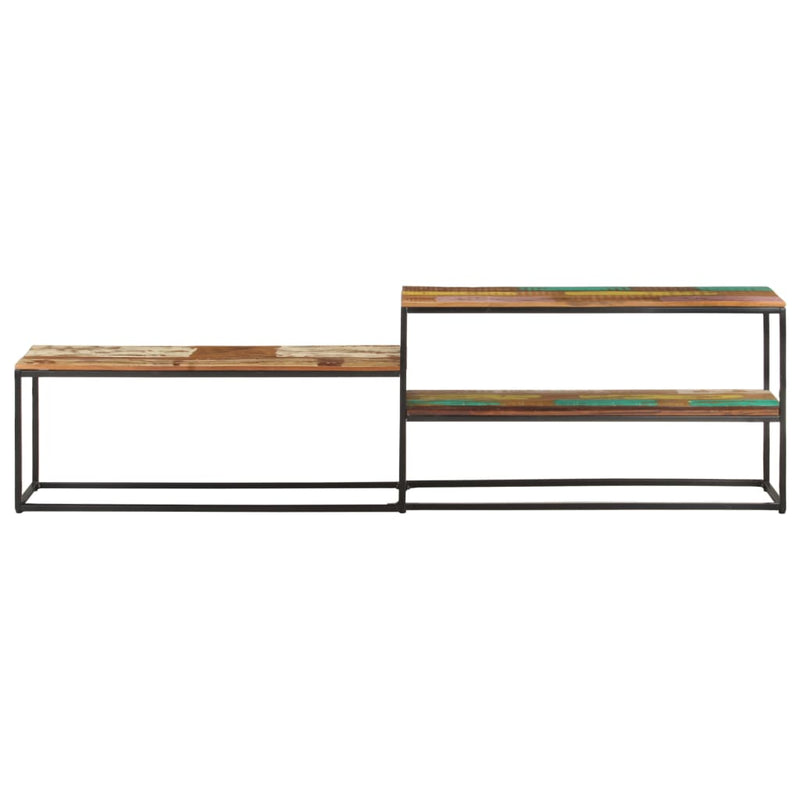 Tv-meubel 180x30x50 cm massief gerecycled hout MeubelReus