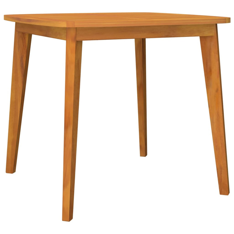 Tuintafel 85x85x75 cm massief acaciahout MeubelReus