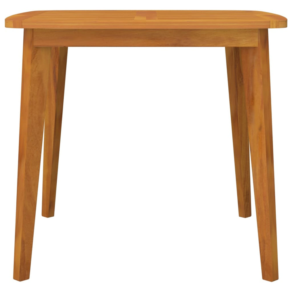Tuintafel 85x85x75 cm massief acaciahout MeubelReus