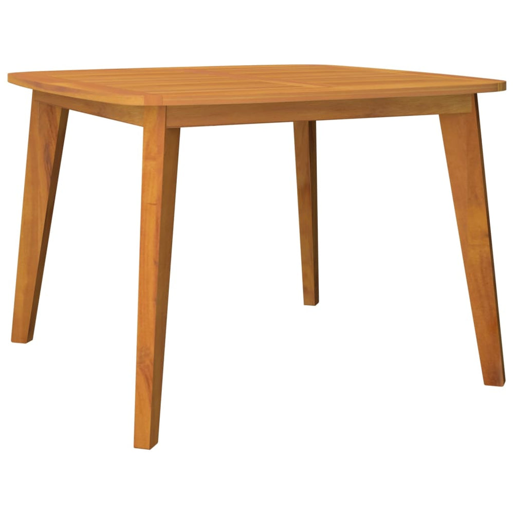 Tuintafel 110x110x75 cm massief acaciahout MeubelReus