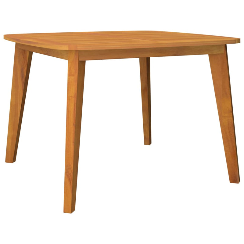 Tuintafel 110x110x75 cm massief acaciahout MeubelReus