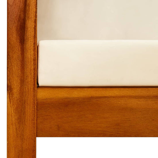 Tuinbank met luifel massief acaciahout MeubelReus