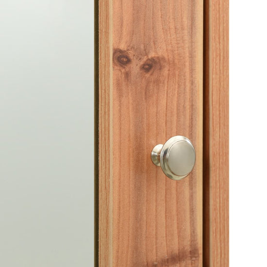 Badkamerspiegelkast 66x17x63 cm MDF eikenkleurig MeubelReus