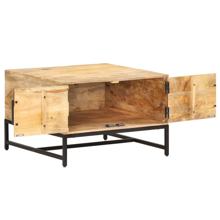Salontafel 67x67x45 cm massief mangohout MeubelReus