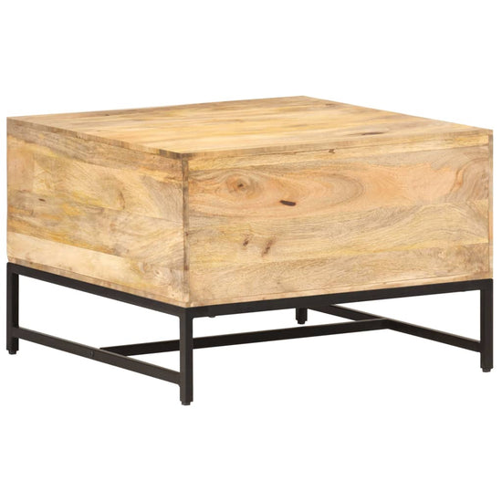 Salontafel 67x67x45 cm massief mangohout MeubelReus