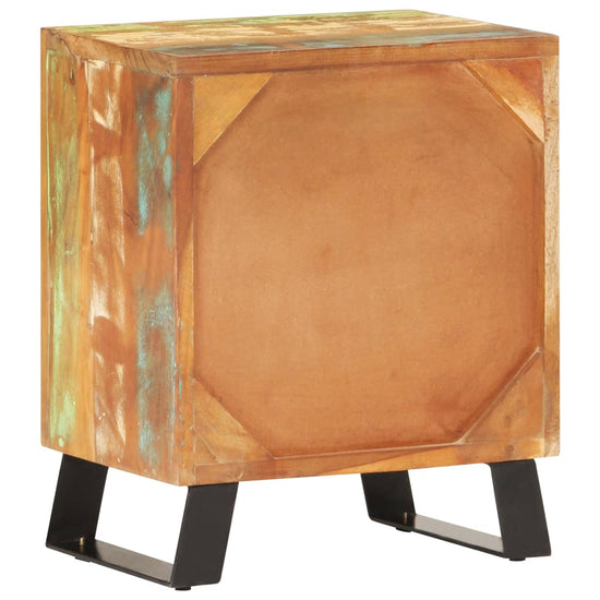 Nachtkastje 40x30x50 cm massief gerecycled hout MeubelReus