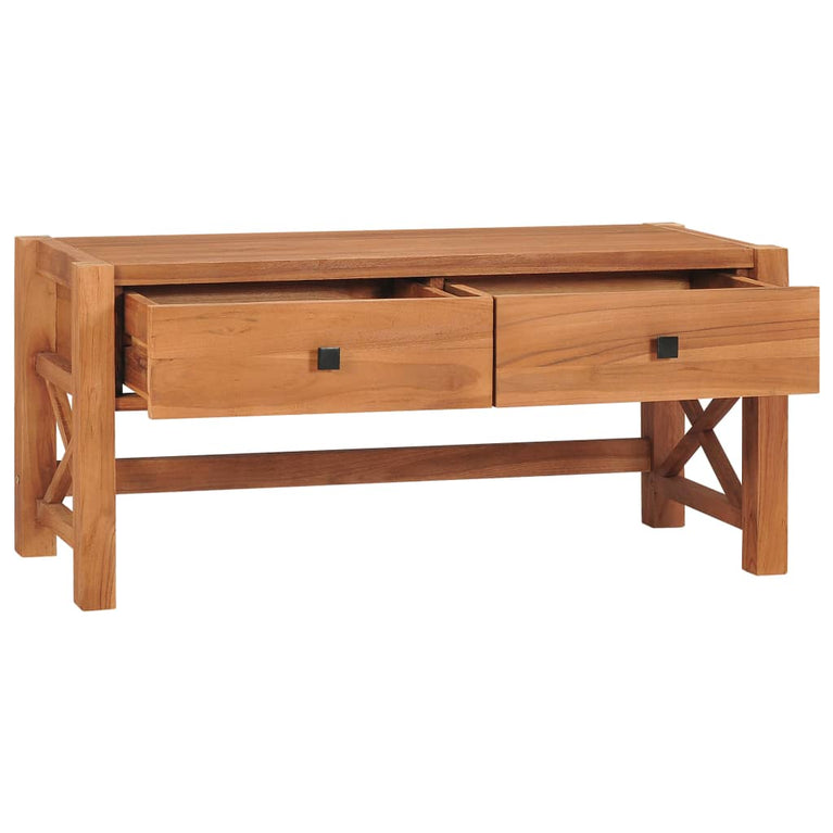 Tv-meubel 100x40x45 cm teakhout MeubelReus