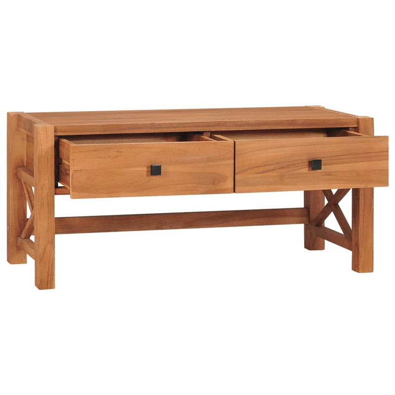 Tv-meubel 100x40x45 cm teakhout MeubelReus