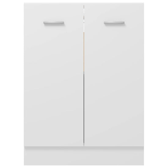 Onderkast 60x46x81,5 cm bewerkt hout wit MeubelReus